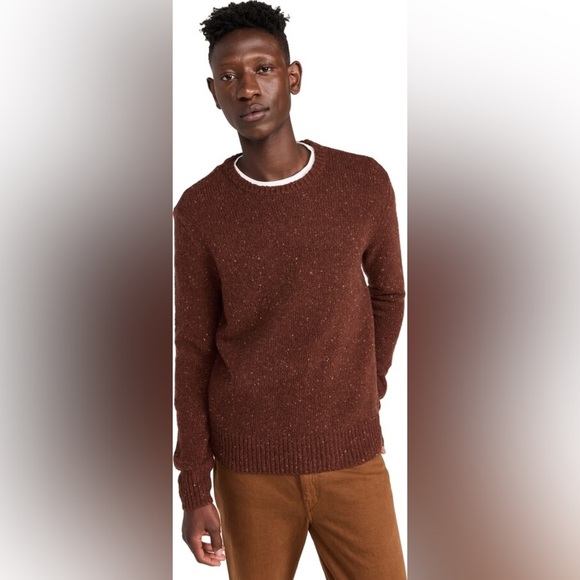 Madewell Donegal Merino Wool Alpaca Crewneck Sweater NWT - Picture 2 of 10